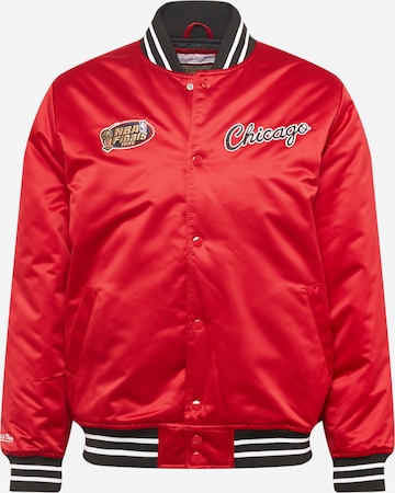 Mitchell & Ness Jacke in Rot: predná strana