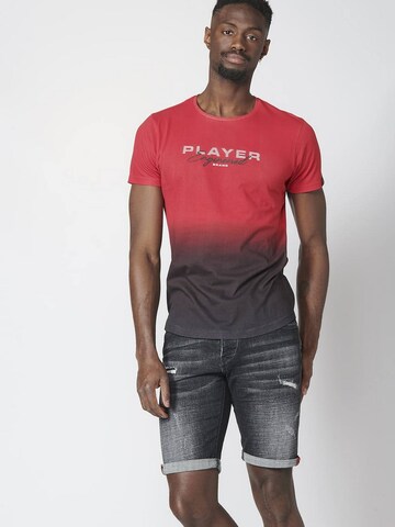 KOROSHI T-Shirt in Rot