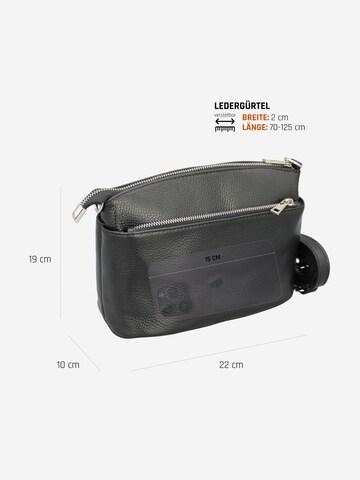 Adel Bags Schultertasche 'Nira' in Schwarz