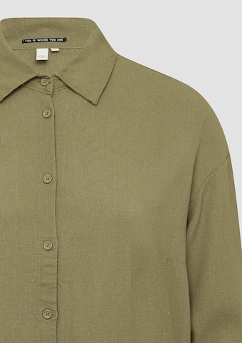 QS Blouse in Groen