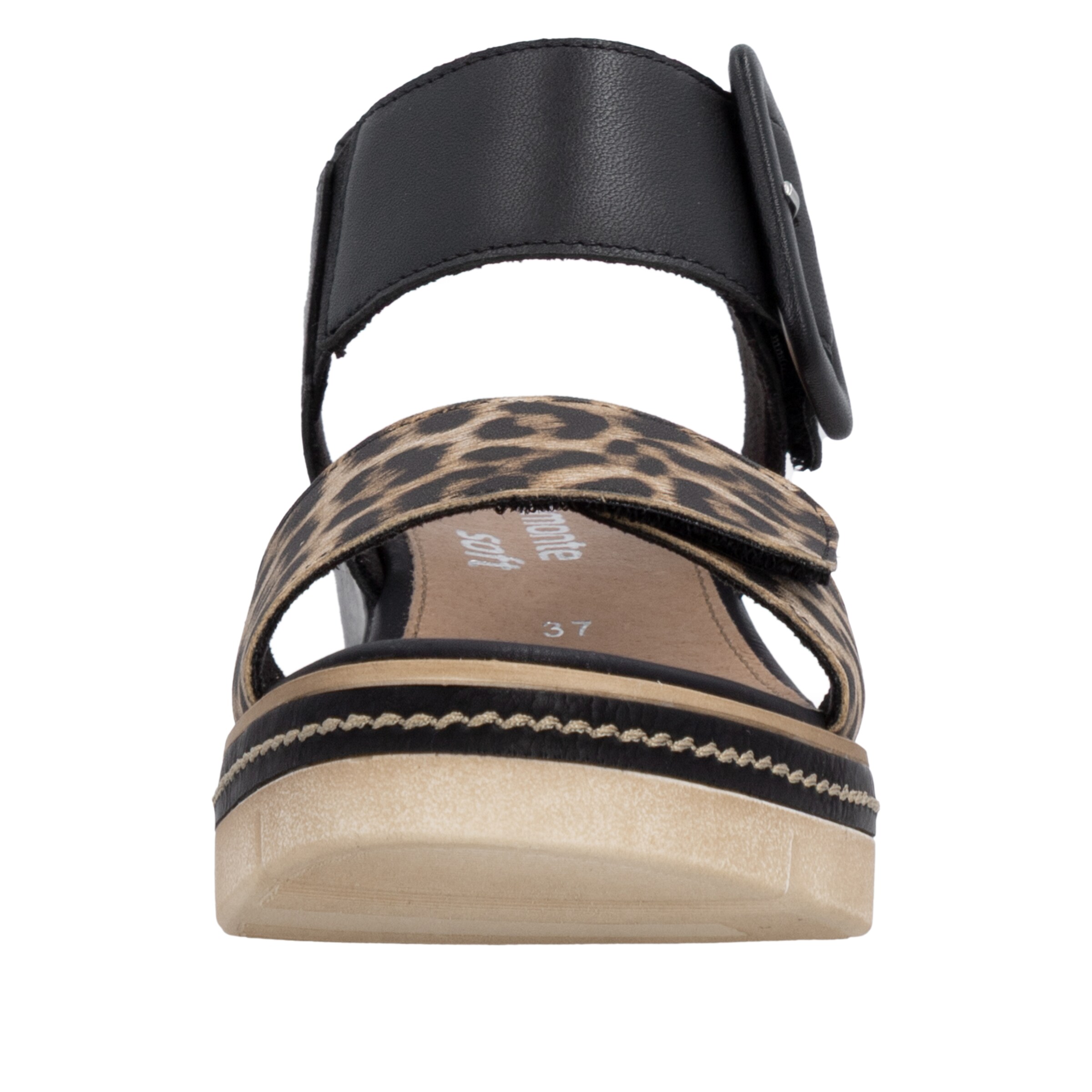 REMONTE Strap Sandals in Black