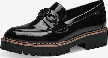 s.Oliver - Sapato Slip-on em preto: frente