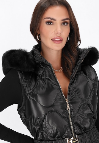 Gilet faina en noir