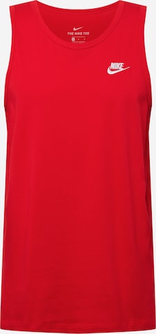 Nike Sportswear Majica | rdeča barva: sprednja stran