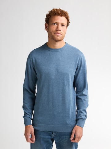 Petrol Industries Trui in Blauw: voorkant