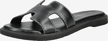Mule Copenhagen shoes en noir : devant