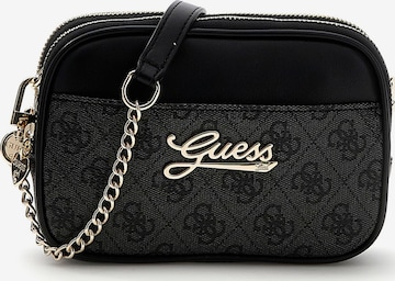 GUESSTorba preko ramena - crna boja: prednji dio