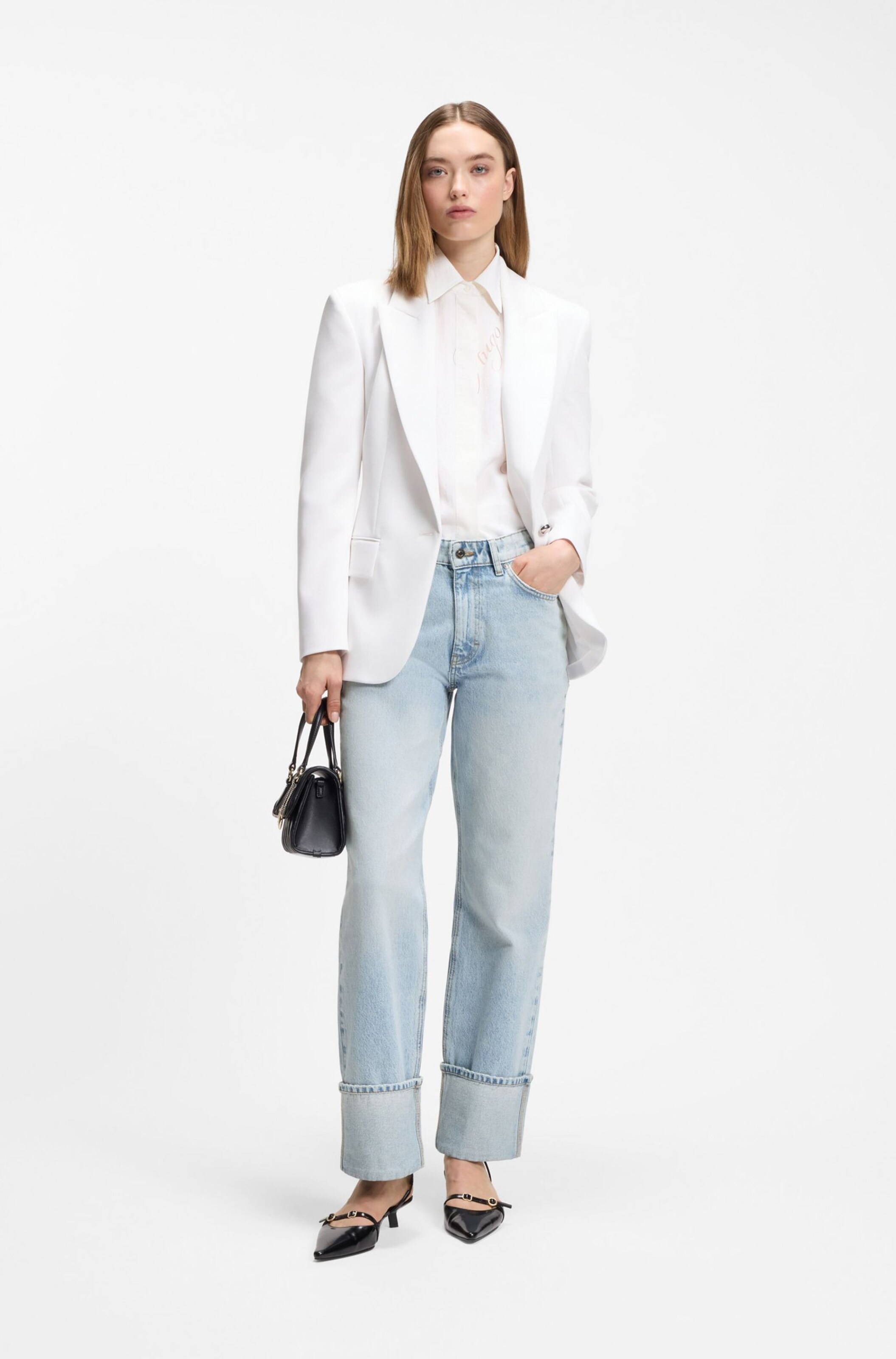 HUGO Tapered Jeans in Blue