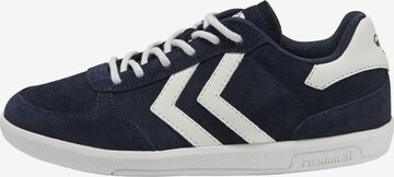 Hummel Sneakers in Blauw: voorkant