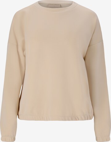 ENDURANCE Sweatshirt 'TIMMIA' in Beige: predná strana