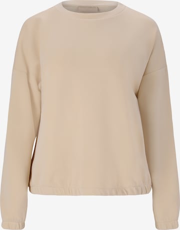 ENDURANCE Athletic Sweatshirt 'TIMMIA' in Beige: front