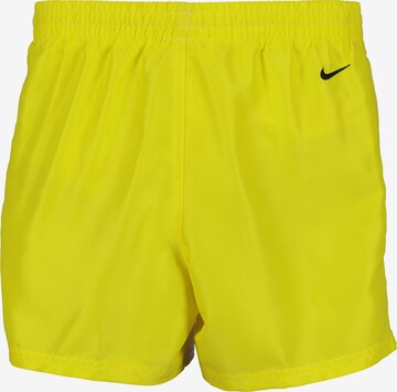 Nike Swim Athletic Swimwear in Yellow: front