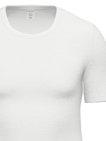 Ammann Undershirt 'Day Classic / Doppelripp' in White