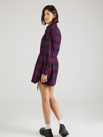 Tommy Jeans Sukienka koszulowa w kolorze czerwony