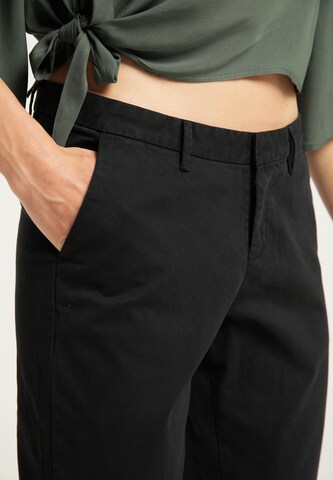 DreiMaster Vintage Slim fit Pants in Black