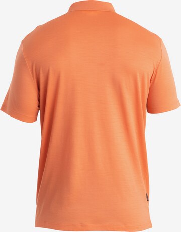 ICEBREAKER - Camisa funcionais 'Tech Lite III' em laranja