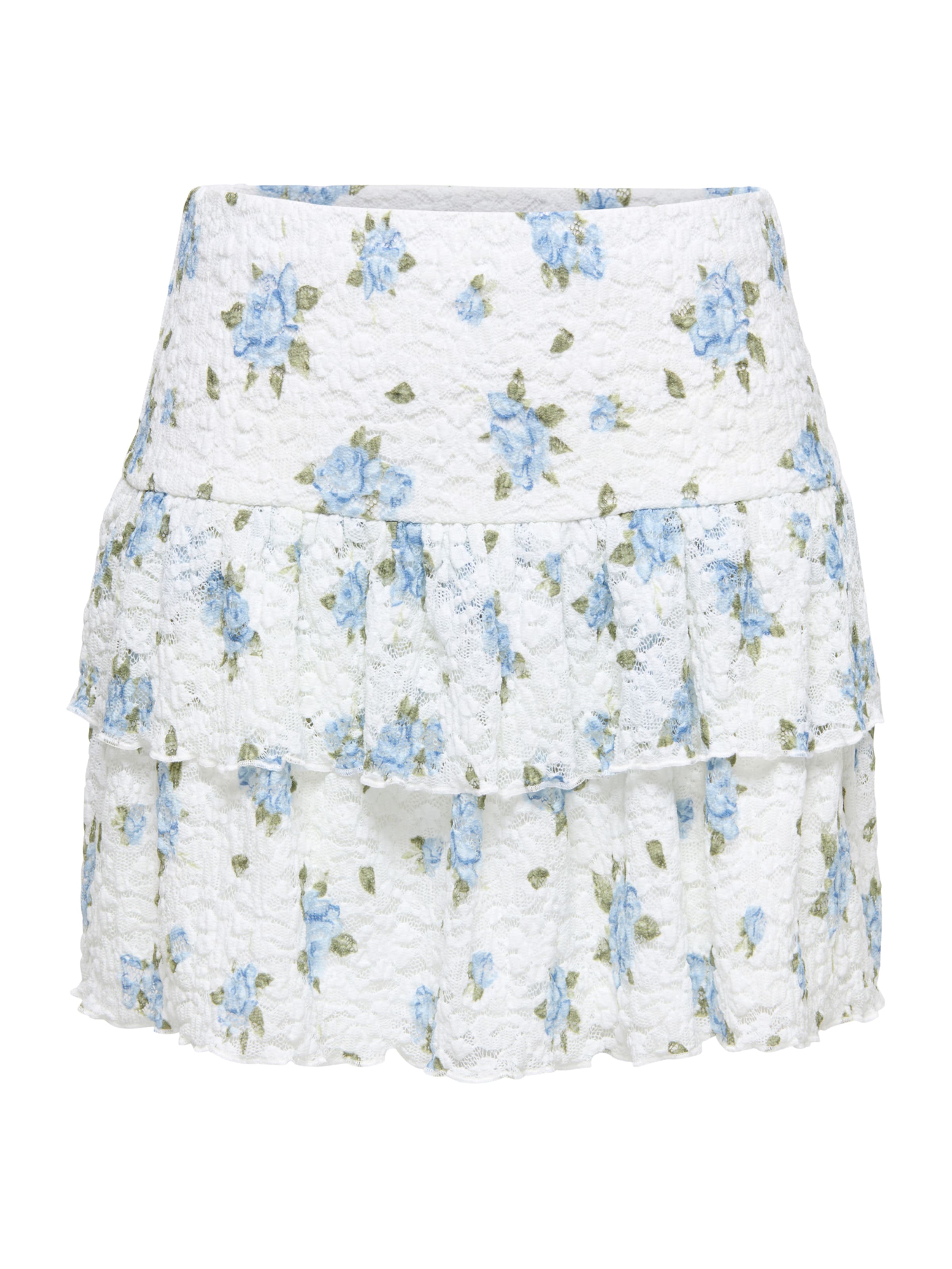 ONLY - Falda 'ONLSAGA' en blanco: frente