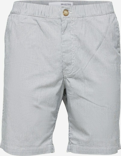 SELECTED HOMME Shorts 'ROY' in grau / weiß, Produktansicht