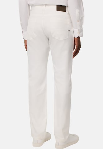 Boggi Milano Slimfit Hose in Weiß