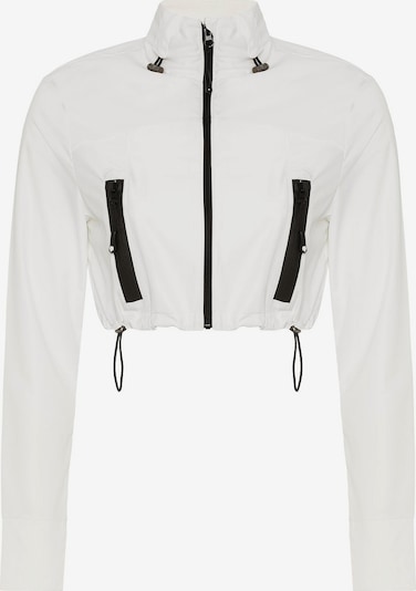 MOROTAI Sportjacke 'CHROME TACTICAL BOMBER' in weiß, Produktansicht