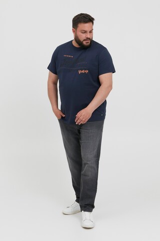 Blend Big T-Shirt 'Doppler' in Blau