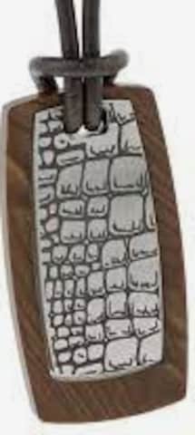 Chaîne Ernstes Design en noir : devant