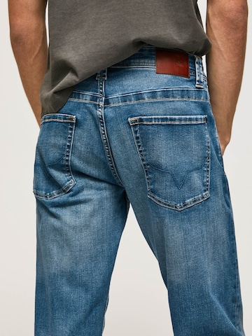 évasé Jean Pepe Jeans en bleu