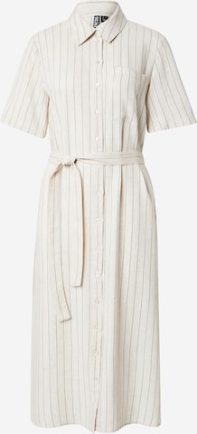 PIECES Shirt dress 'Pia' in Beige: front