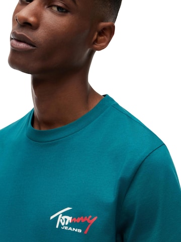 Maglietta 'DM0DM22538' di Tommy Jeans in verde