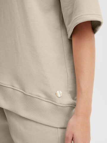 Oxmo Shirt 'Oxsafina' in Beige