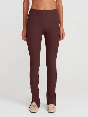 Dilvin Flared Leggings 'Gamaschen'‌‌‌‌‌ in Braun