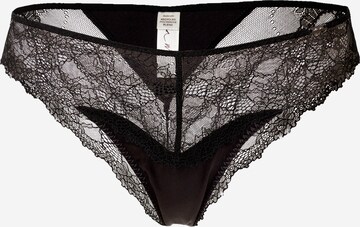 Slip 'Livia' Lindex en noir : devant