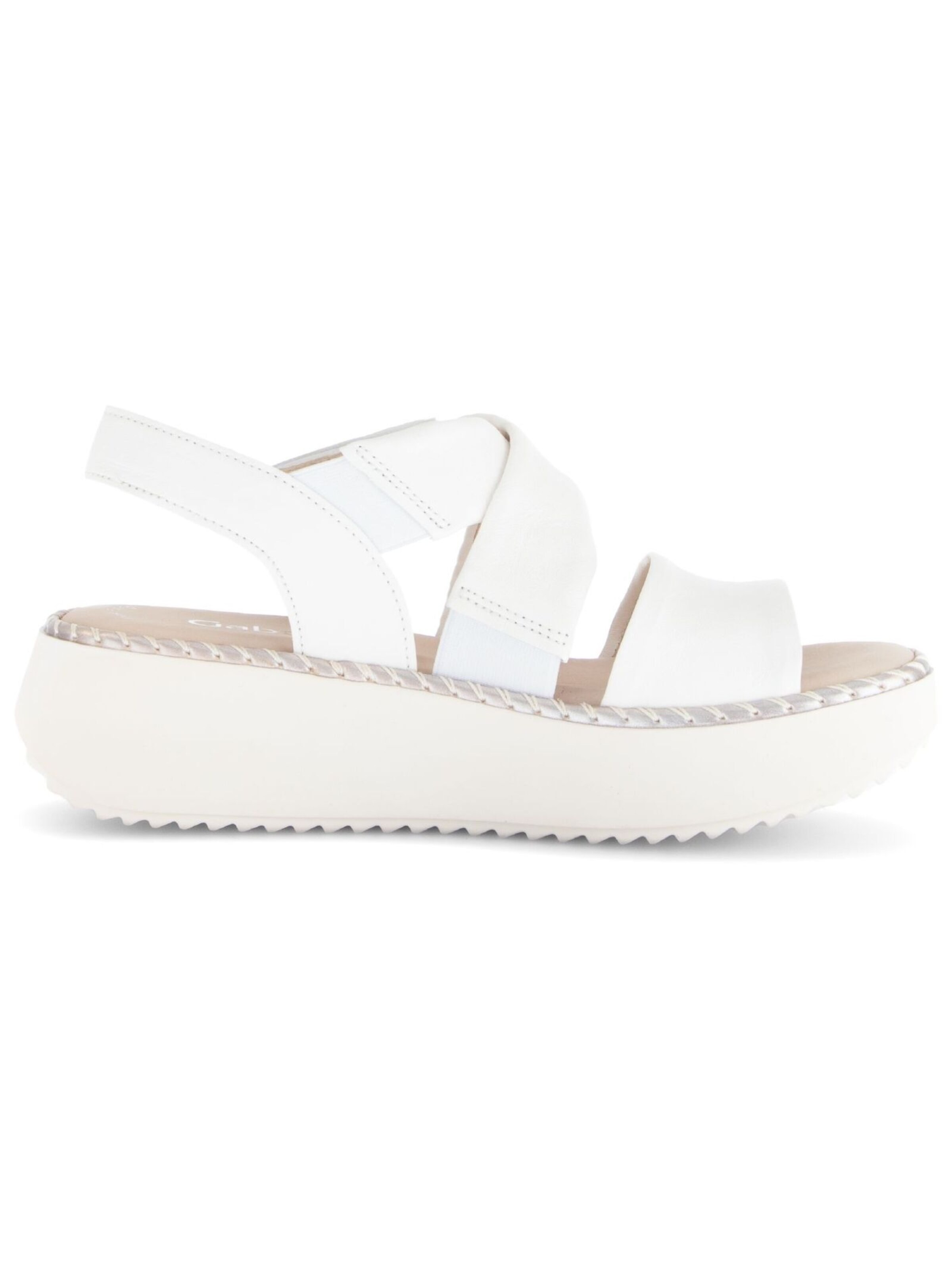 GABOR Sandale in Weiß