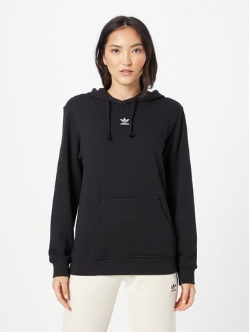 ADIDAS ORIGINALS Sweatshirt 'Adicolor Essentials ' in Schwarz: predná strana