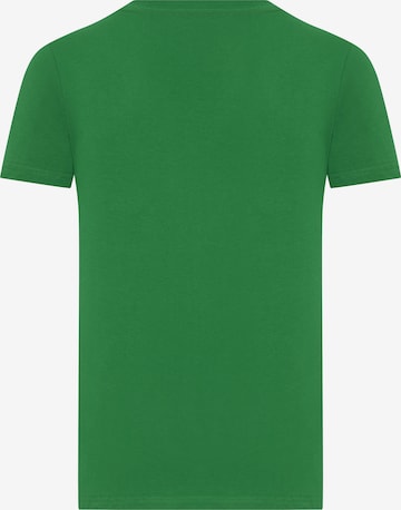 T-Shirt 'Barrow' DENIM CULTURE en vert