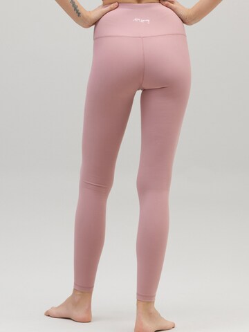 Hey Honey Skinny Leggings 'Always Dressed' in Roze