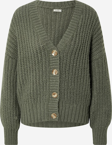 Pimkie Knit Cardigan 'WVIVRE' in Green: front