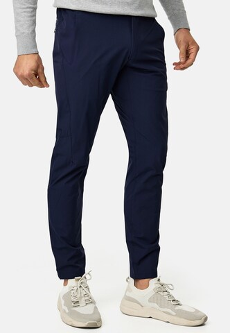 INDICODE JEANS Regular Chino 'Pasmia' in Blauw