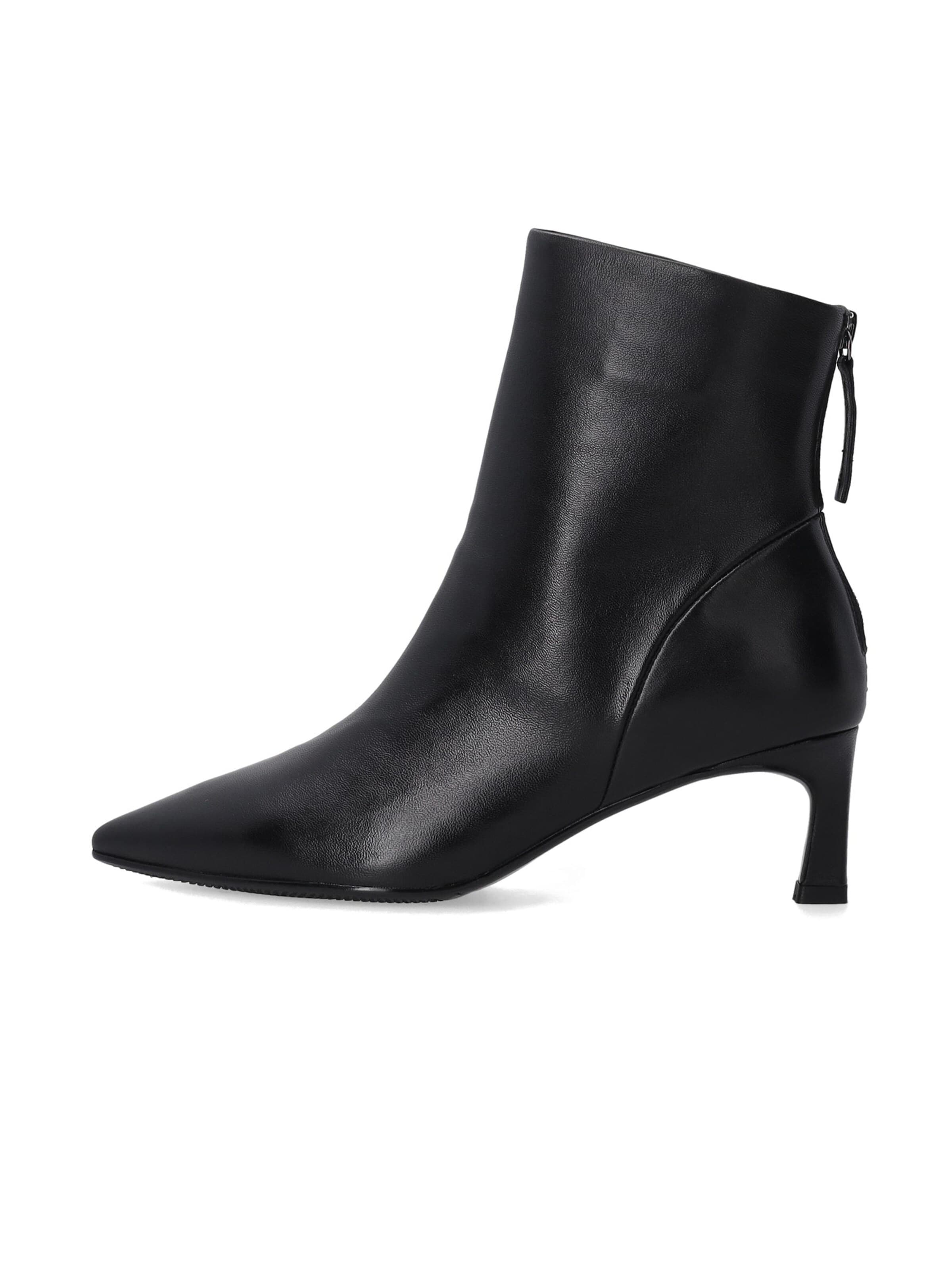 VENEZIA Boots 'Klassische braune Damenstiefel mit Stiletto-Absatz 41'‌‌‌‌‌ in Schwarz