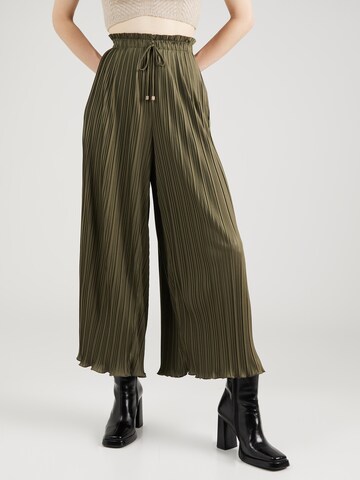 ABOUT YOU Loose fit Pants 'Letizia' in Green: front