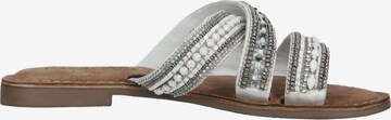 LAZAMANI Mules in Silver