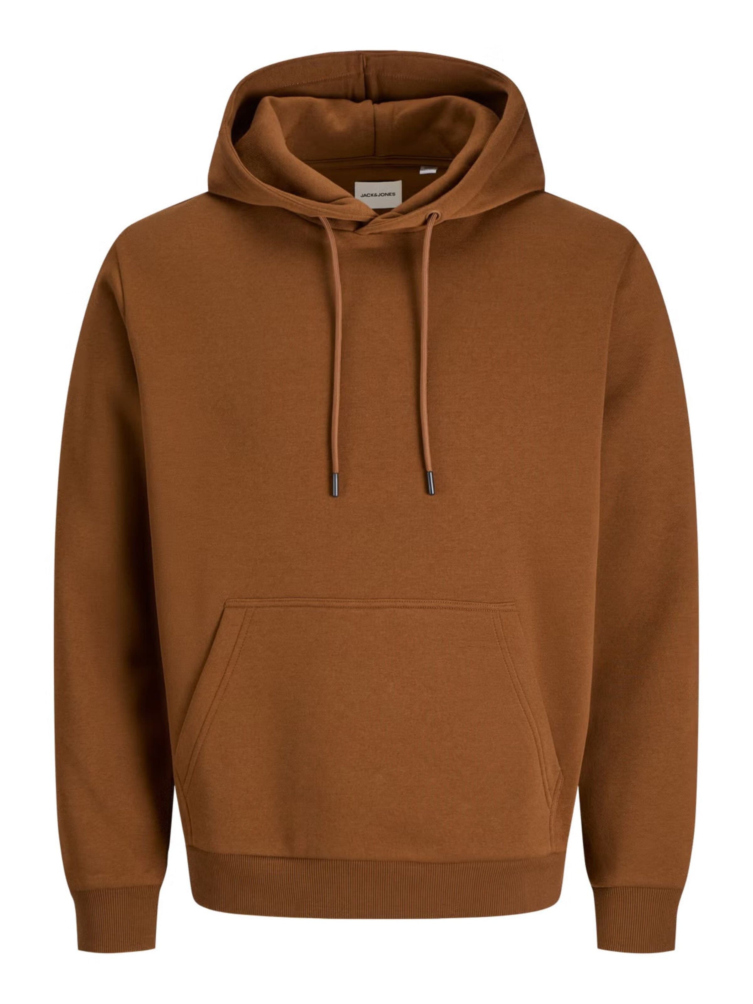 JACK & JONES Pullover '12208157' i brun: forside