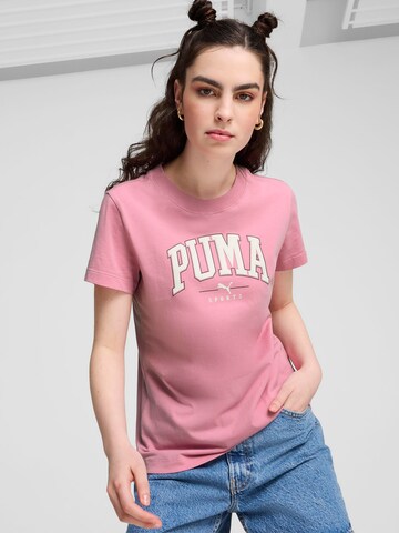 PUMAMajica 'Squad' - roza boja: prednji dio