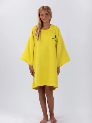 Pacifique Sud Badjas 'Poncho Surf' in Geel