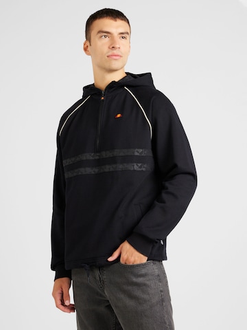 ELLESSESweater majica 'Blevio' - crna boja: prednji dio