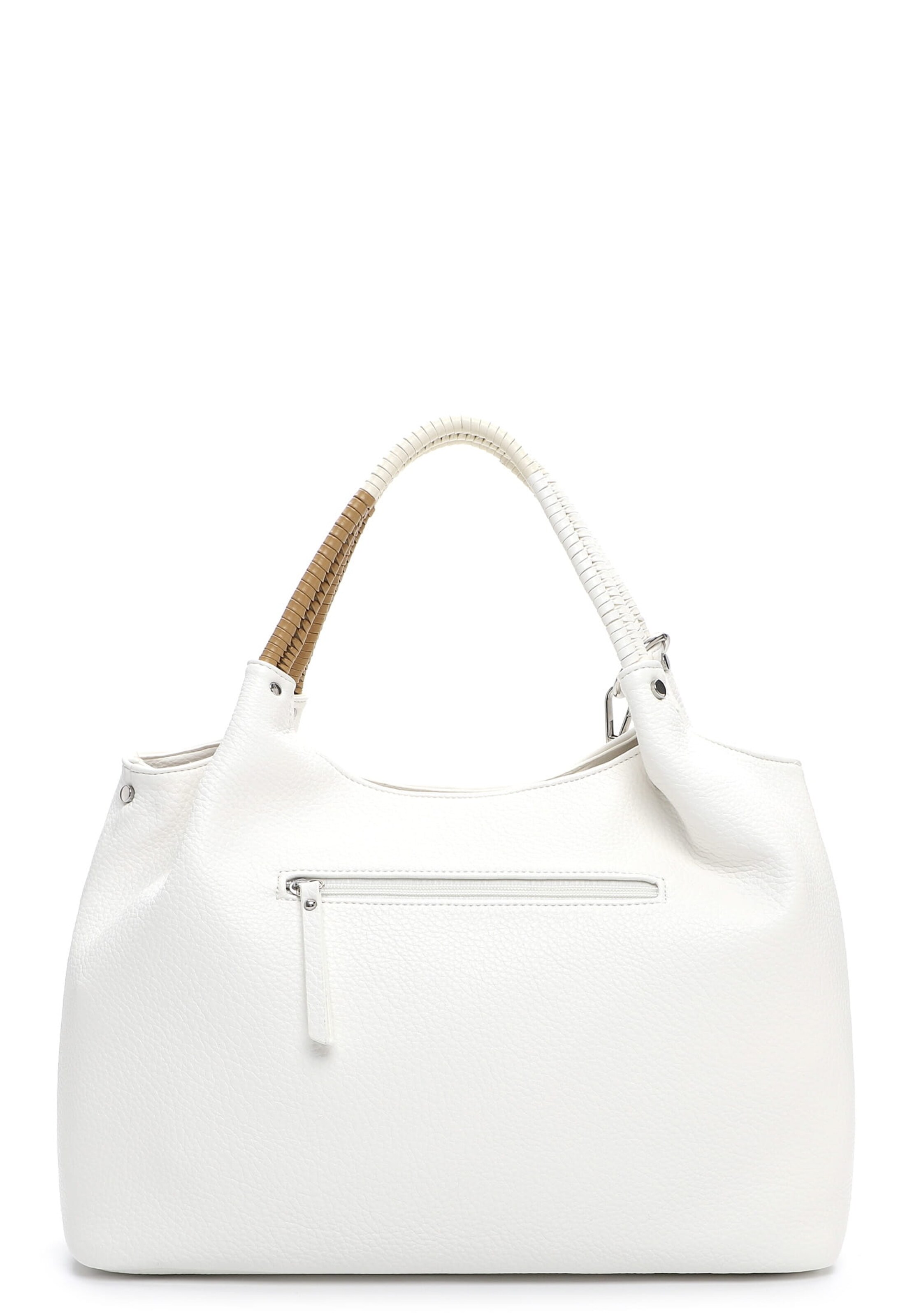 Borsa a mano 'Jeanine' di Emily & Noah in bianco