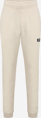 COLUMBIA Tapered Workout Pants 'Cliff ' in Beige: front