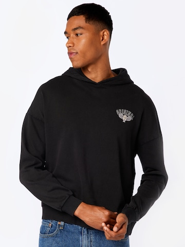 Sweat-shirt Gina Tricot en noir : devant