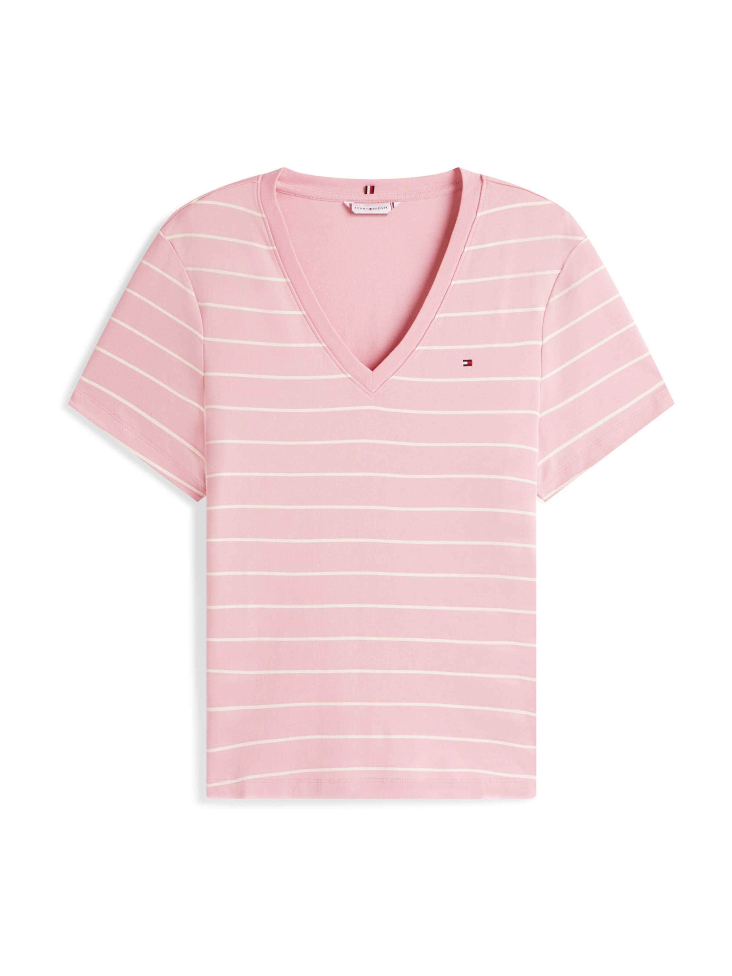Tommy Hilfiger Curve Tričko 'CODY' – pink: přední strana
