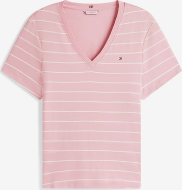 Tommy Hilfiger Curve Μπλουζάκι 'CODY' σε ροζ: μπροστά